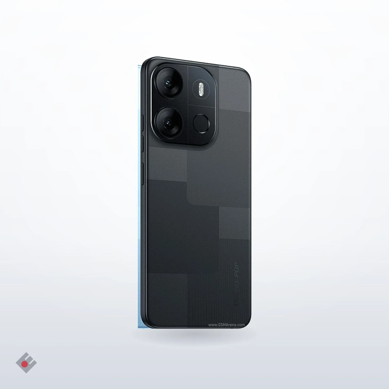 TECNO POP7 64+2ا ازرق — أسود